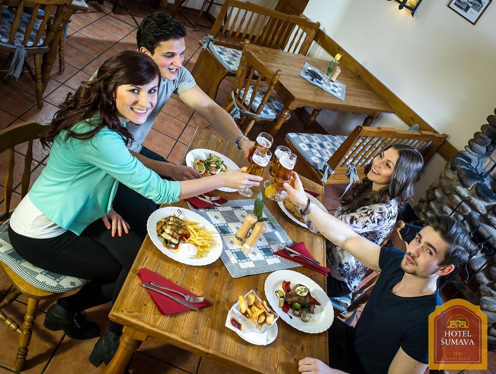 Hotel Sumava Vyšší Brod Dış mekan fotoğraf